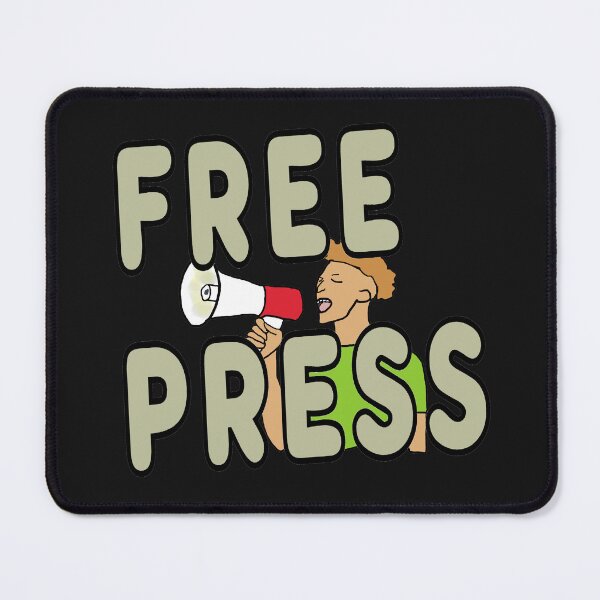 Item preview, Free Press designed and sold by Mark-Ewbie.