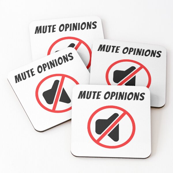 Item preview, Mute Opinions - Stoicism Philosophy designed and sold by LexaArtworks.
