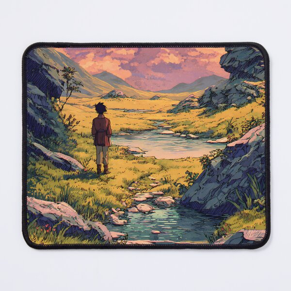 Item preview, Chill Lofi Landscape Art designed and sold by bapupa.