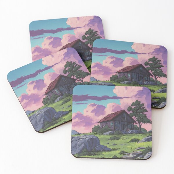 Item preview, Cozy Lofi Landscape Art designed and sold by bapupa.