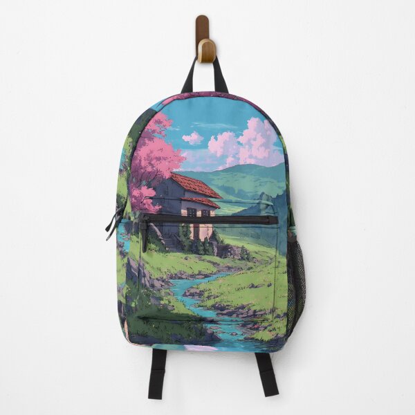 Item preview, Nostalgic Lofi Landscape Art designed and sold by bapupa.
