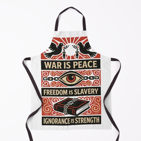 Item preview, Dystopian Propaganda – Orwellian Triptych designed and sold by DandoLaTalla.