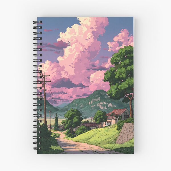 Item preview, Serene Lofi Landscape Art designed and sold by bapupa.