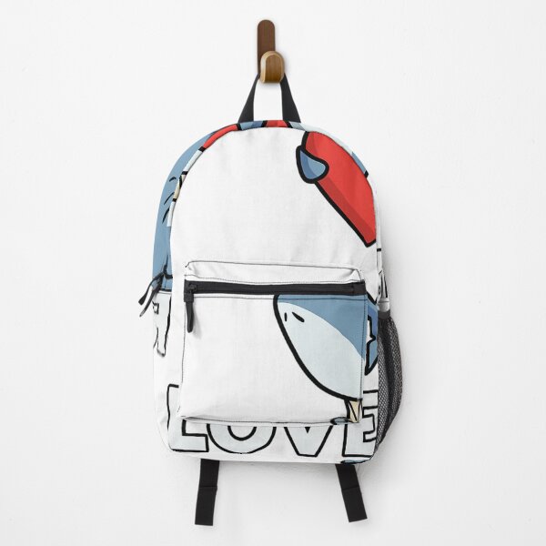 Item preview, Funny Shark Hugging Heart Cartoon designed and sold by haitrieuic96.