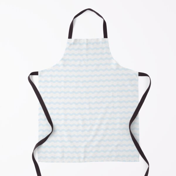 Item preview, Blue and White Squiggle Wave Pattern Bicolor Design designed and sold by Studio Sonder.