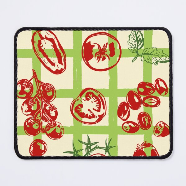 Item preview, Tomato Picnic Pattern – Vintage Garden Illustration designed and sold by MaiZephyr.