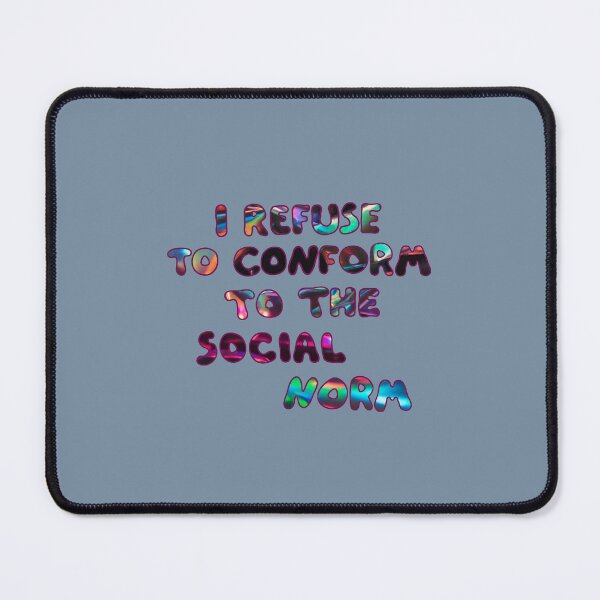Item preview, Social norm designed and sold by JustCrowThings.