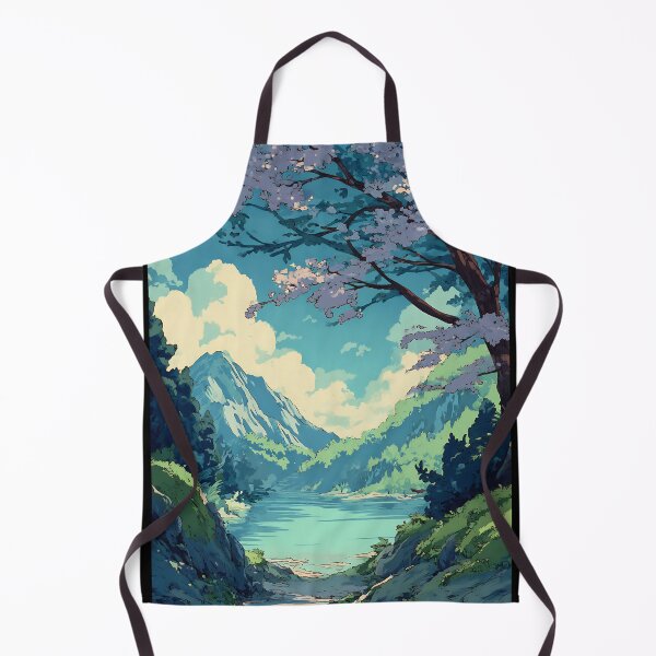 Item preview, Peaceful Lofi Nature Art designed and sold by bapupa.