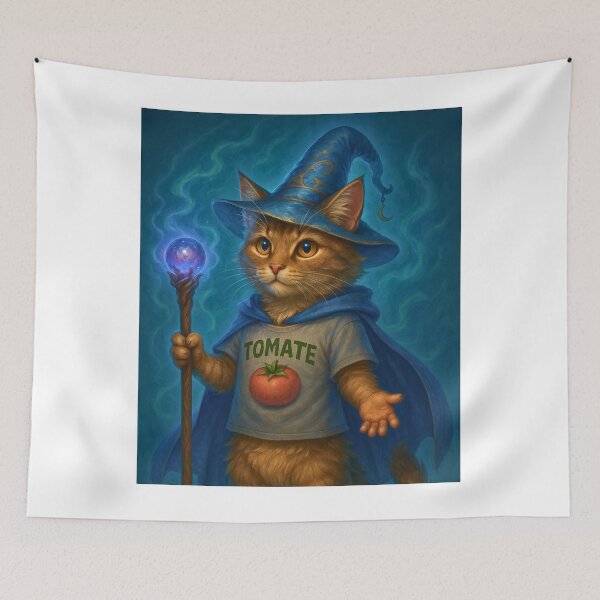 Item preview, Wizard Tomato: The Magic Cat designed and sold by DigiExcl.