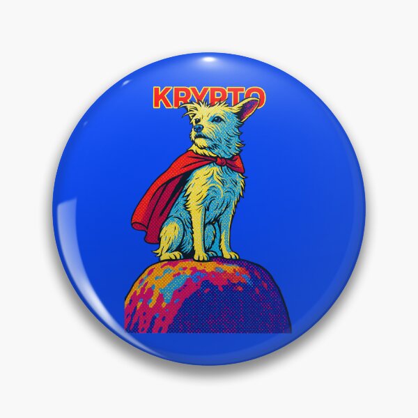 Item preview, Krypto​ Superdog​ pop​ art​ designed and sold by DigitalArtTK.