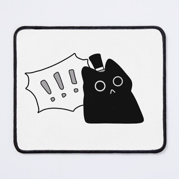 Item preview, Shocked Black Cat Klein - The Lord of the Mysteries designed and sold by Trak Design.