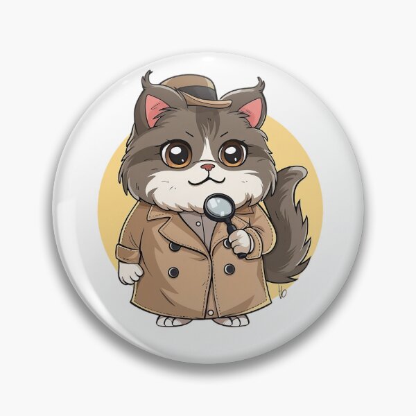 Item preview, Welcome the "Sherlock" Cat designed and sold by MoonPurrs.