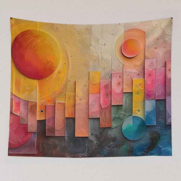 Item preview, Melody of Colors in Abstract Style 2 designed and sold by FlaskLab.