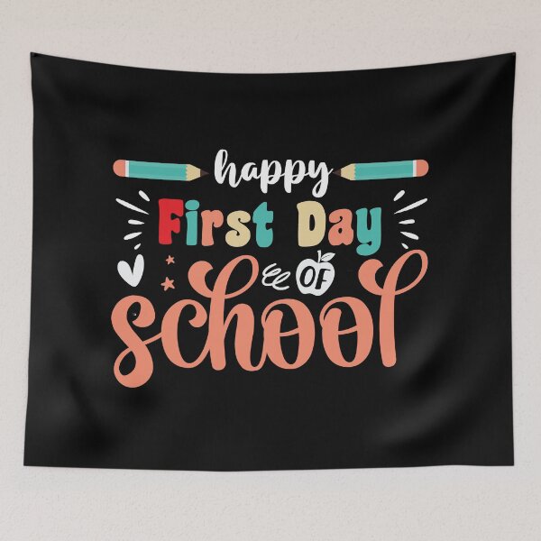 Item preview, Happy First Day of School Design designed and sold by Lilly4Art.