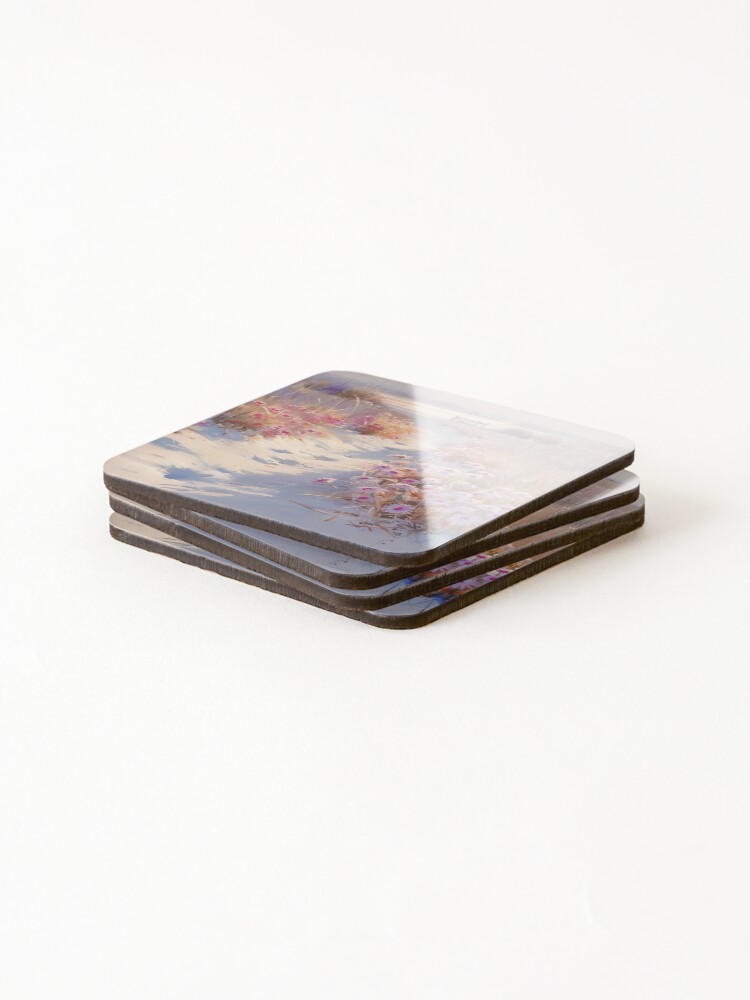 Thumbnail 4 of 5, Coasters (Set of 4), Early Spring 1 designed and sold by FlaskLab.