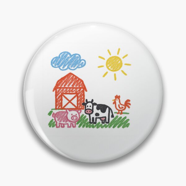 Item preview, A cheerful farm with animals designed and sold by Tedi2025.