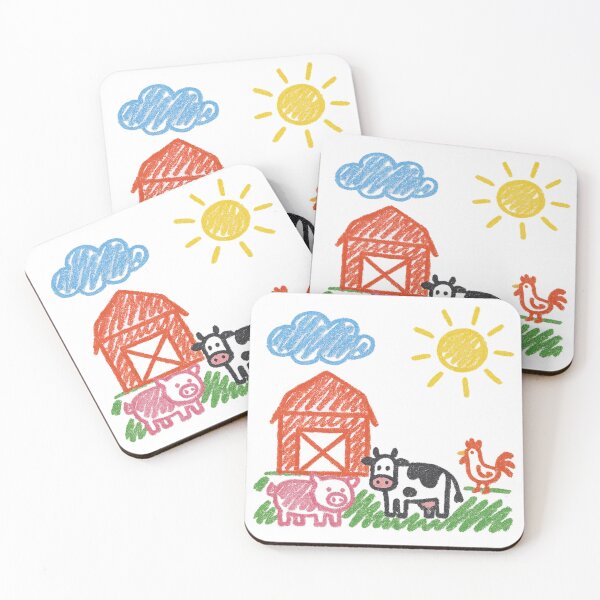 Item preview, A cheerful farm with animals designed and sold by Tedi2025.