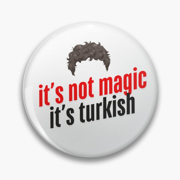 Item preview, Turkish Hairlines | Funny Sarcasm Joke Sarcastic Humor Graphic T-Shirt Sticker designed and sold by fastlanejdm.