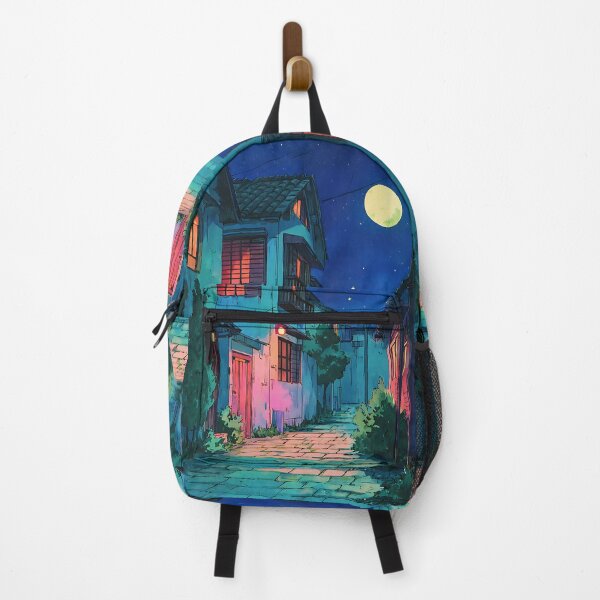 Item preview, Cozy Lofi Nightscape Art designed and sold by bapupa.