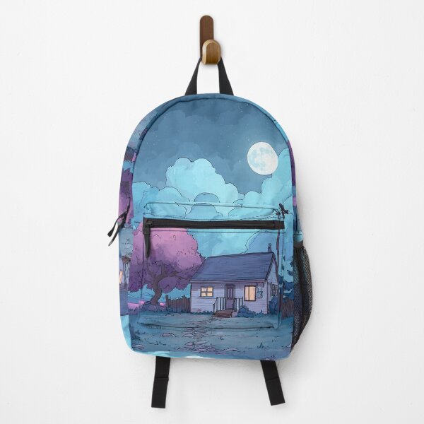 Item preview, Urban Lofi Nightscape Art designed and sold by bapupa.