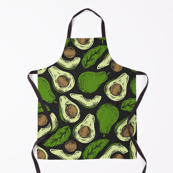 Item preview, Hand Drawn Avocado and Leaves Pattern – Healthy Food Art Tote Bags designed and sold by FestivityFinds.