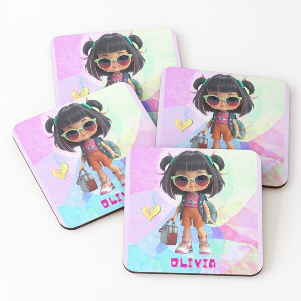 Item preview, Olivia Doll Name Design – Cute Gift for Girls, School Supplies and Birthday Surprises designed and sold by daila70.