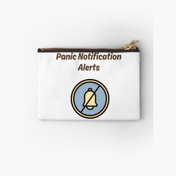 Item preview, Panic Notification Alerts Blocked - Stoicism Principles designed and sold by LexaArtworks.
