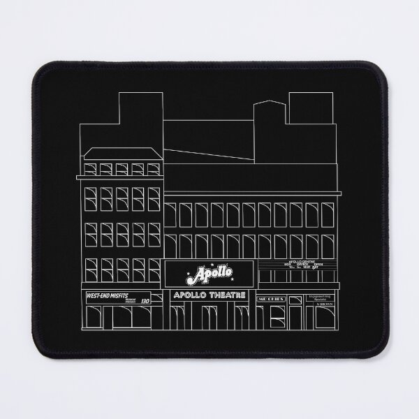 Item preview, Apollo Theatre, outline drawing designed and sold by Tikicatdesign.