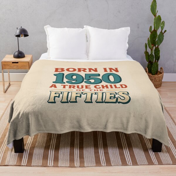 Item preview, Born in 1950 – A True Child of the Fifties designed and sold by TheWonkyEaselCo.
