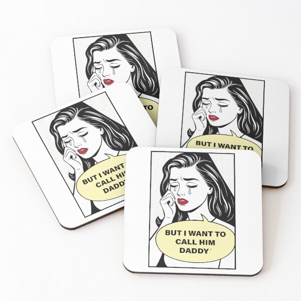 Item preview, I Want to Call Him Daddy – Pop Art Drama Comic Design designed and sold by idgafstudio.ch.