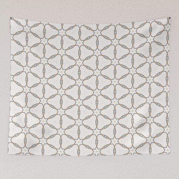 Item preview, Neutral Geometric Lattice – Minimal Seamless Pattern designed and sold by Merbuda.
