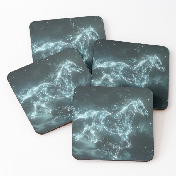 Item preview, A horse's hologram in the cosmos 6 designed and sold by FlaskLab.