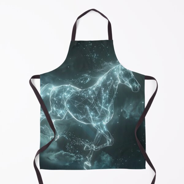 Item preview, A horse's hologram in the cosmos 6 designed and sold by FlaskLab.