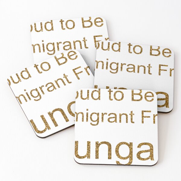 Item preview, PROUD TO BE AN IMMIGRANT FROM HUNGARY SEQUIN designed and sold by TheIconSmith.