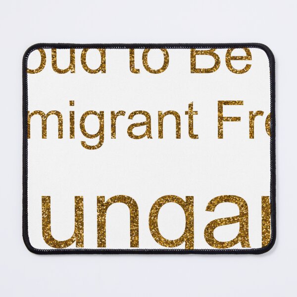 Item preview, PROUD TO BE AN IMMIGRANT FROM HUNGARY SEQUIN designed and sold by TheIconSmith.