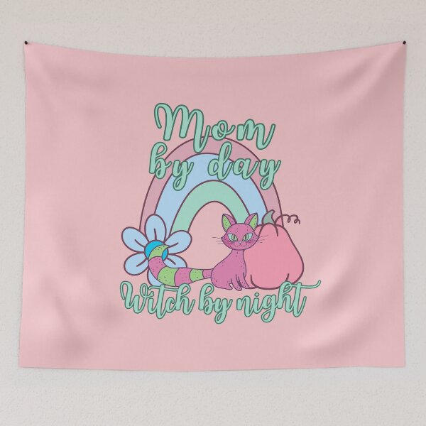 Item preview, Mom by day witch by night designed and sold by BigfeetLittlepaws.