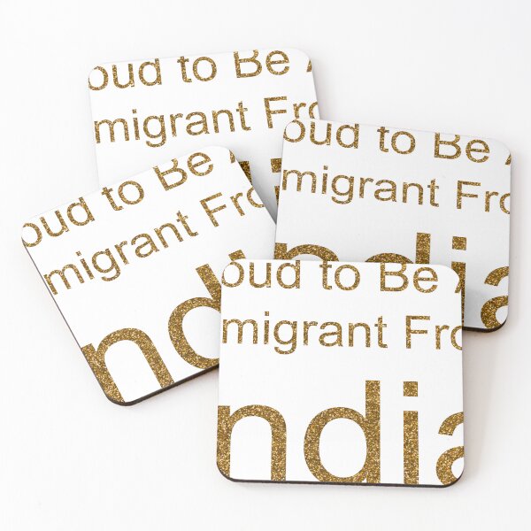 Item preview, PROUD TO BE AN IMMIGRANT FROM INDIA SEQUIN designed and sold by TheIconSmith.