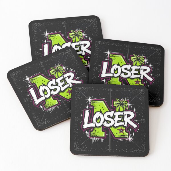 Item preview, GRAFFITI STYLE "LOSER" TYPOGRAPHY designed and sold by KISHNAY-FASHION.