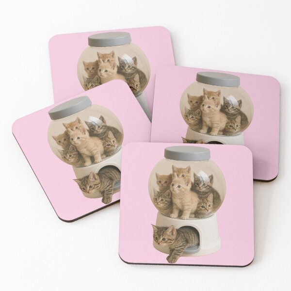 Item preview, Adorable Kittens in a Gumball Dispenser (Cat Dispenser) designed and sold by marccie.