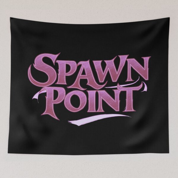 Item preview, Spawn Point Video Game Geek Mode On Born to Play Pink Text designed and sold by adlibmaria.