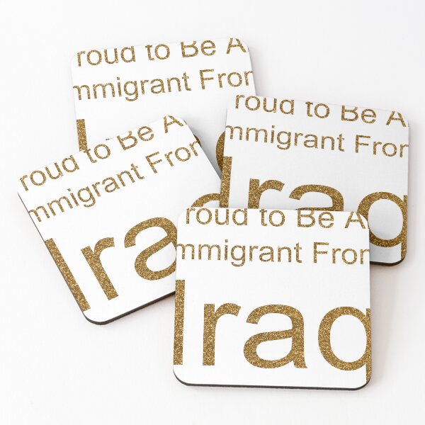 Item preview, PROUD TO BE AN IMMIGRANT FROM IRAQ SEQUIN designed and sold by TheIconSmith.