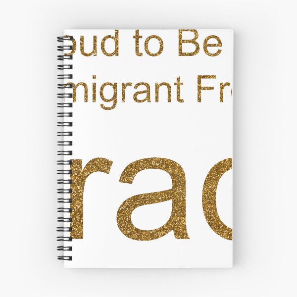 Item preview, PROUD TO BE AN IMMIGRANT FROM IRAQ SEQUIN designed and sold by TheIconSmith.
