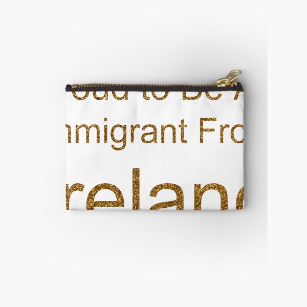 Item preview, PROUD TO BE AN IMMIGRANT FROM IRELAND SEQUIN designed and sold by TheIconSmith.