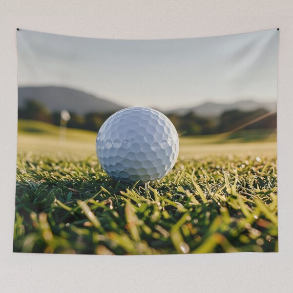 Item preview, A golf ball on the green 1 designed and sold by FlaskLab.