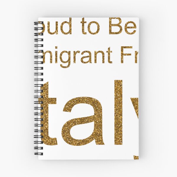 Item preview, PROUD TO BE AN IMMIGRANT FROM ITALY SEQUIN designed and sold by TheIconSmith.