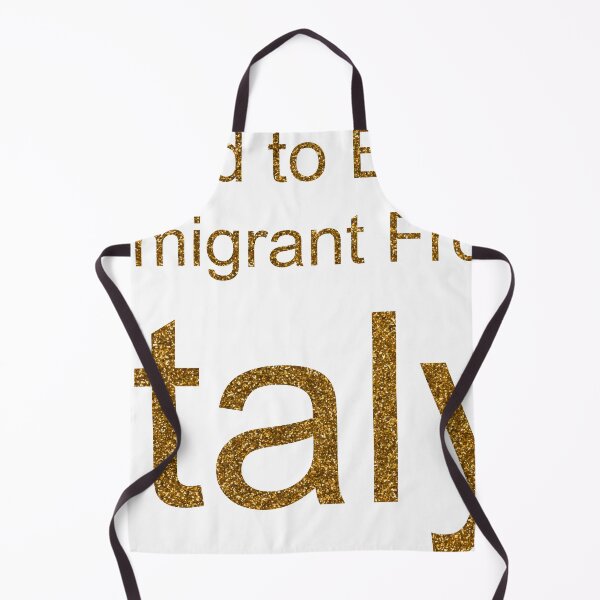 Item preview, PROUD TO BE AN IMMIGRANT FROM ITALY SEQUIN designed and sold by TheIconSmith.