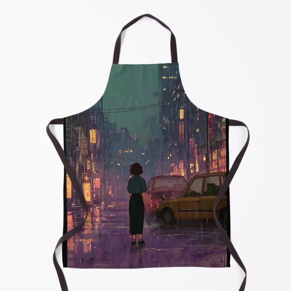 Item preview, Melancholic Lofi Rainy Day Art designed and sold by bapupa.