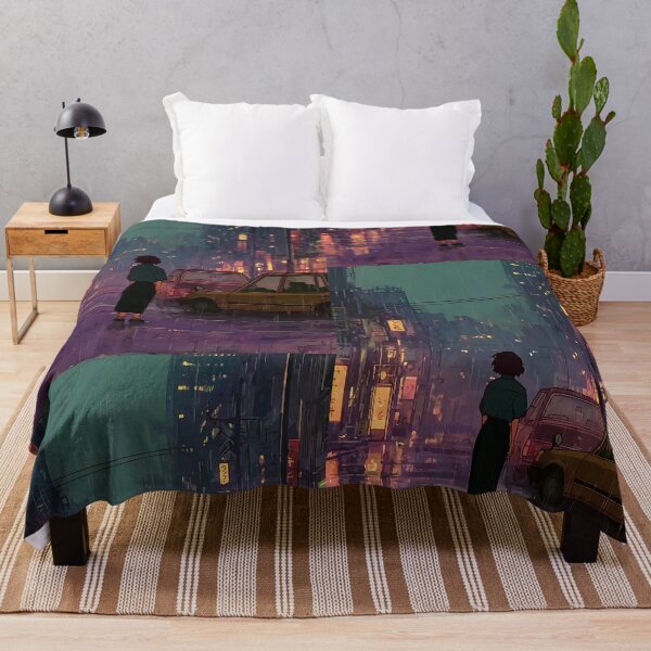 Item preview, Melancholic Lofi Rainy Day Art designed and sold by bapupa.