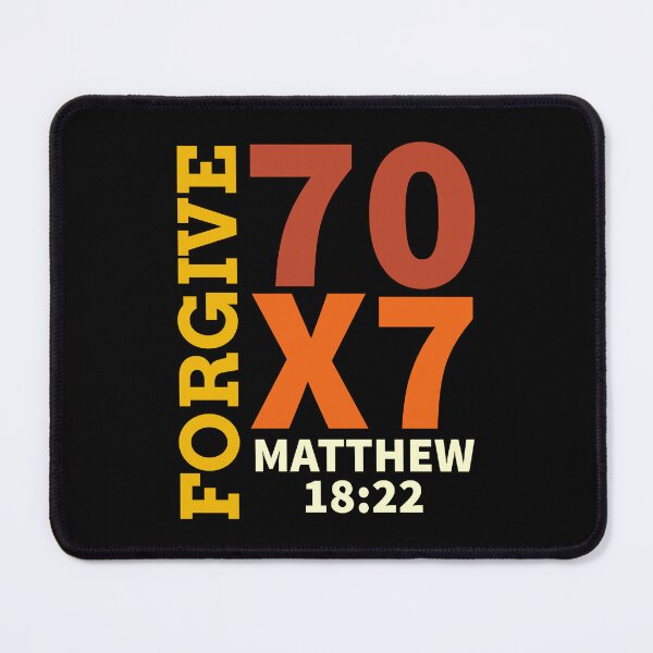 Item preview, Forgive 70 x 7 – Inspired by Matthew 18:22 | Bible Verse | Inspirational #1 designed and sold by JirehKollezion.