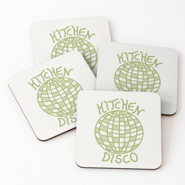 Item preview, Kitchen Disco green designed and sold by SOUND TYPE STUDIO.